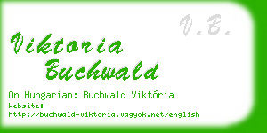 viktoria buchwald business card